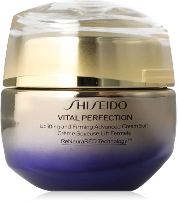 Shiseido Vital Perfection Silky Lift Firming Kreminis stangrinantis senėjimo požymius stabdantis veido kremas, 50 ml
