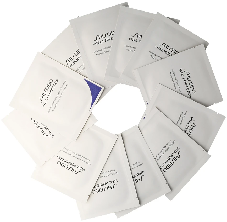 Shiseido Vital Perfection Uplifting And Firming Express Eye Mask stangrinamoji paakių kaukė, 12 vnt.