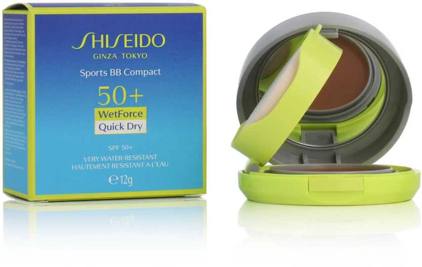 Shiseido Sports BB Compact Spf50 labai tamsus