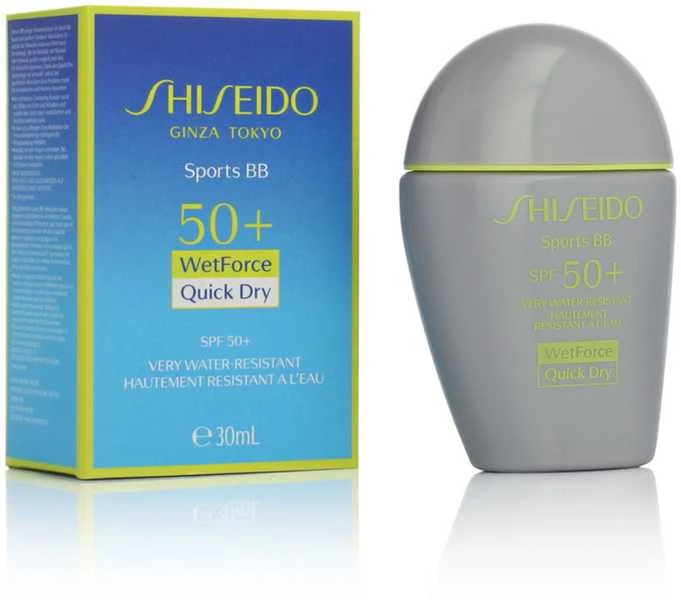 Shiseido Sports BB Atsparus vandeniui Spf50 Medium Dark, 30 ml