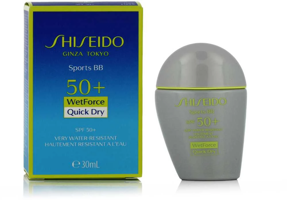 Shiseido Sports BB Atsparus vandeniui Spf50 Dark, 30 ml