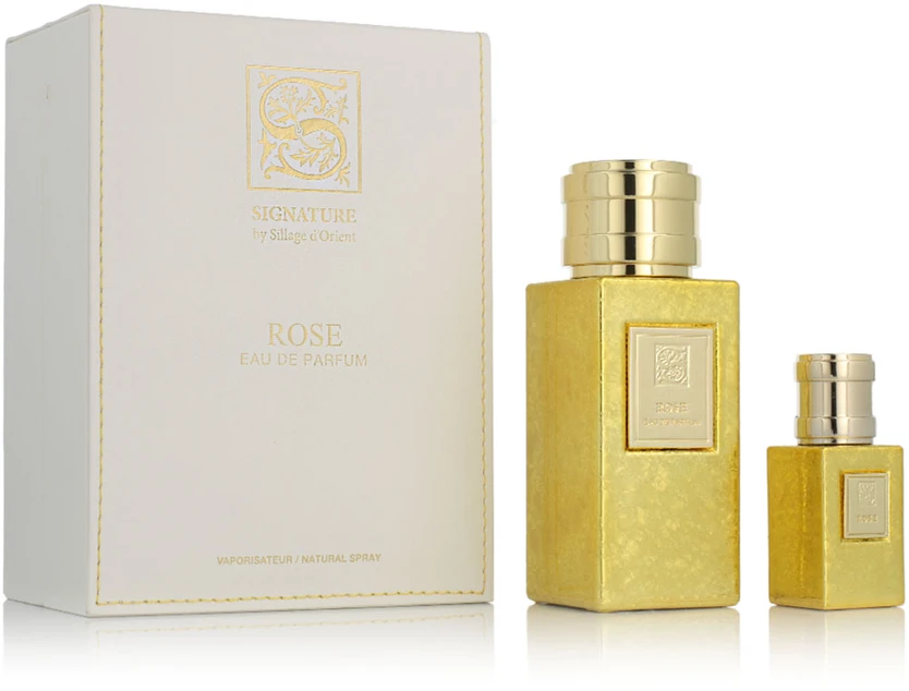 Set Signature Sillage D'Orient: Rose, Eau De Parfum, Unisex, 100 ml + Rose, Eau De Parfum, Unisex, 15 ml