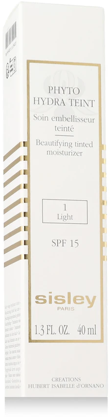 Sisley Phyto-Hydra Teint Drėkinamasis kremas su atspalviu, SPF15, spalva: 1 Light, 40 ml