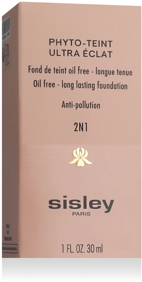 Ilgai išliekantis makiažo pagrindas Sisley Phyto Teint Ultra Éclat, spalva: 2N1 (2+) Sand, 30 ml