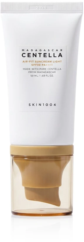 SKIN1004 Centella Air-Fit Suncream Light SPF 30 apsauginis veido kremas nuo saulės, 50 ml