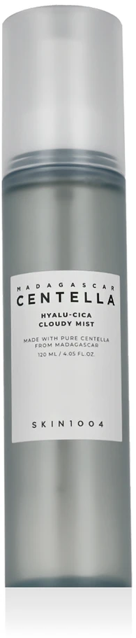 SKIN1004 Madagascar Centella Hyalu-Cica Cloudy Mist Drėkinamoji veido dulksna, 120 ml