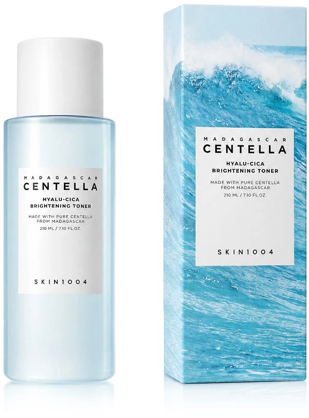 SKIN1004 Hyalu-Cica Brightening Toneris veido tonikas, 210 ml