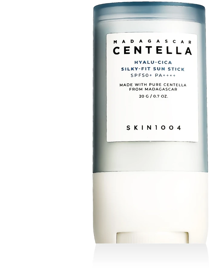 SKIN1004 Hyalu-Cica Silky-Fit Sun Stick Apsauginis kremas nuo saulės su SPF50+ PA++++, 20 g