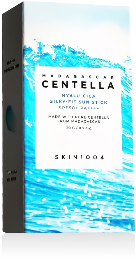 SKIN1004 Hyalu-Cica Silky-Fit Sun Stick Apsauginis kremas nuo saulės su SPF50+ PA++++, 20 g