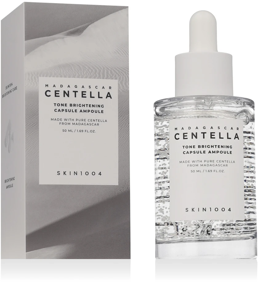 SKIN1004 Madagascar Centella Tone Brightening Capsule Ampoule skaistinamasis veido serumas, 50 ml