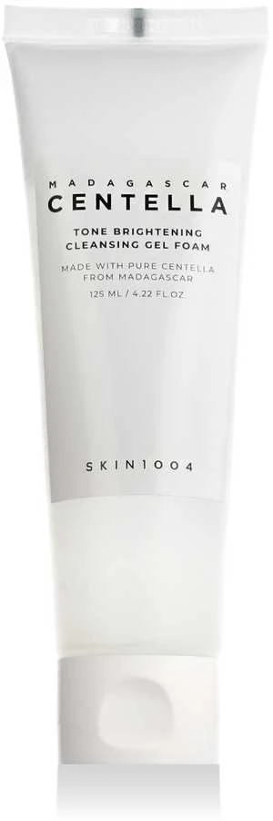 SKIN1004 Madagascar Centella Tone Brightening Cleansing Gel Foam gelinis veido prausiklis, 125 ml