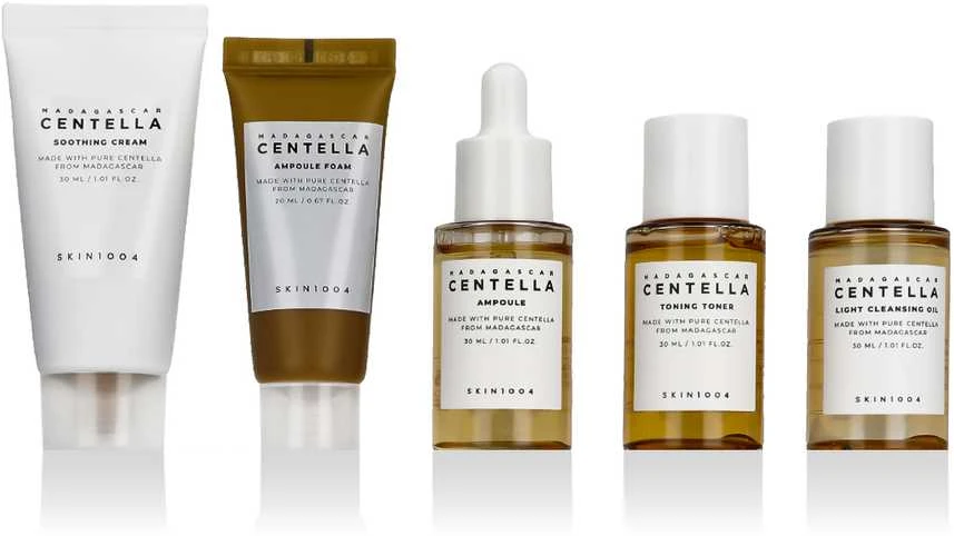SKIN1004 Madagascar Centella Travel Kit kelioninis veido priežiūros rinkinys