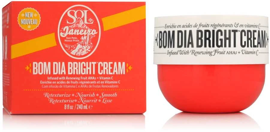 Sol De Janeiro Bom Dia Bright Kūno Kremas drėkinamasis kūno kremas, 240 ml