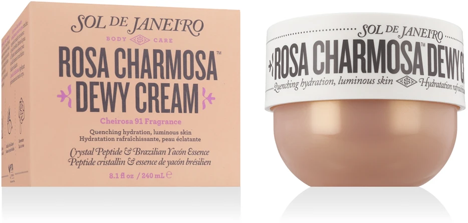 Sol De Janeiro Rosa Charmosa Dewy Body kūno kremas, 240 ml
