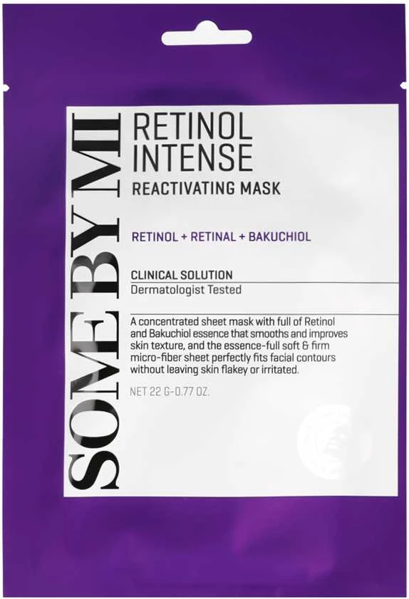 SOME BY MI, veido kaukė, Retinol Intense Reactivating, 22 g-22g