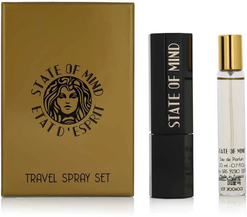 State of Mind French Gallantry EDP Refill 2 x 20 ml + Perfume case (unisex)
