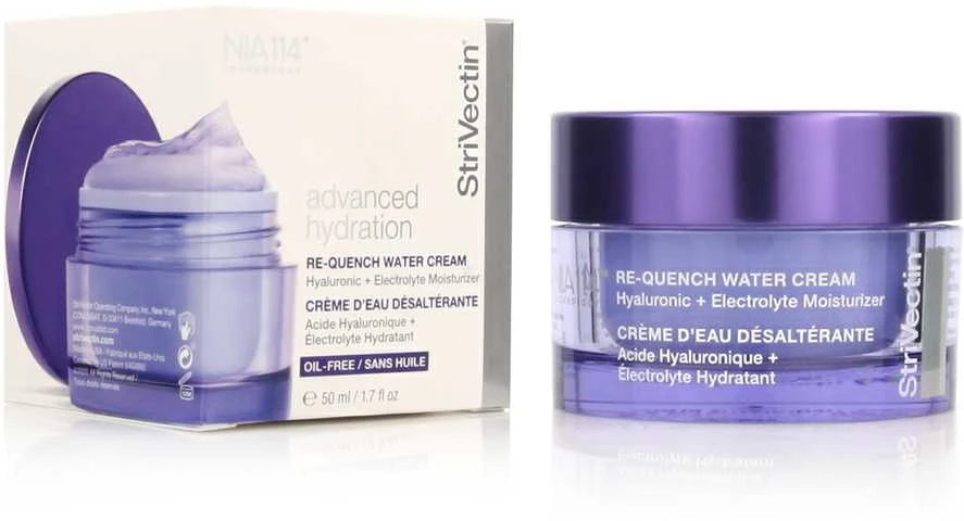 Strivectin New Re-Quench Vanduo kreminis hialurono + elektrolitų drėkinamasis kremas 50 ml