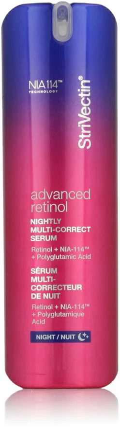 Strivectin Advanced Retinol Nightly Multi-Correct Serum naktinis serumas veidui su retinoliu, 30 ml