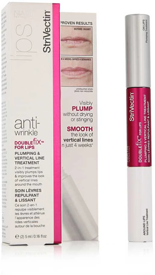 "Strivectin Double Fix" lūpų putlinimui ir vertikaliai linijai 5+5ml