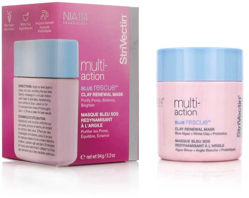 "Strivectin Multiaction Mėlyna Rescue Clay Renewal Mask" atnaujinimo kaukė 94g