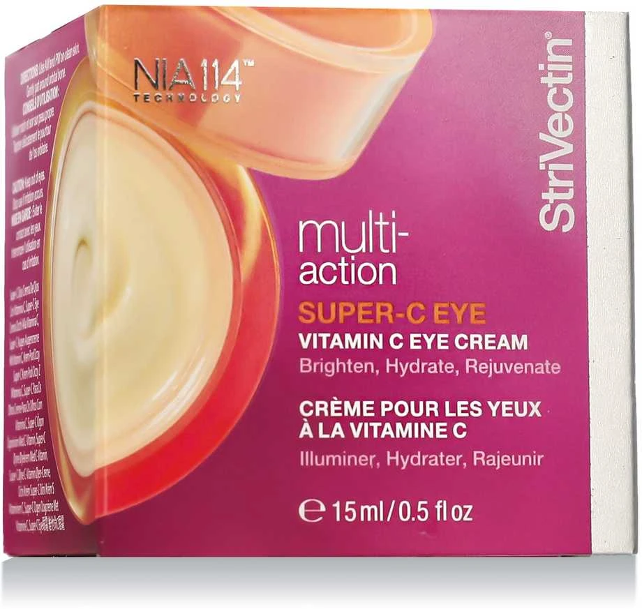 StriVectin Super-C Eye Vitamin C Paakių kremas šviesinamasis paakių kremas, 15 ml