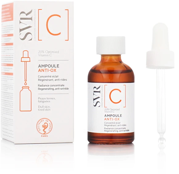 SVR švytėjimo suteikiantis koncentratas C Anti-Ox Vial , 30ml