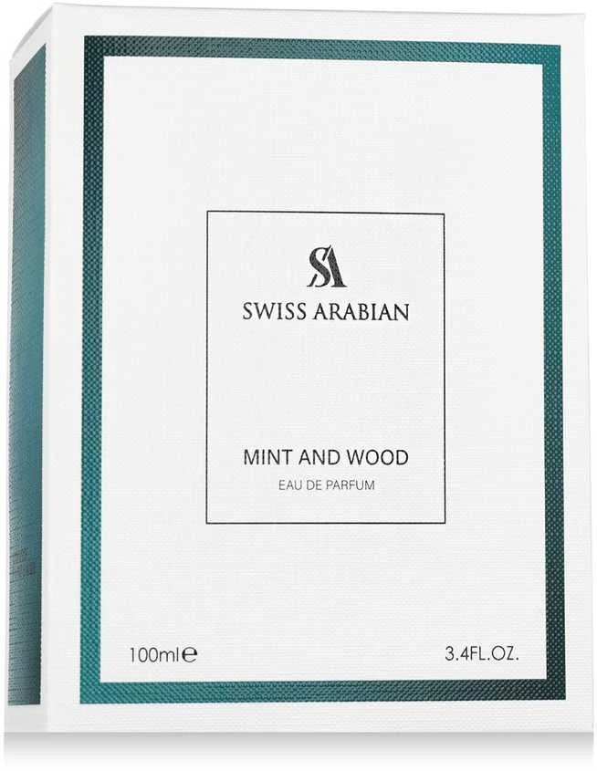 Swiss Arabian Mint and Wood EDP parfumuotas vanduo vyrams, 100 ml