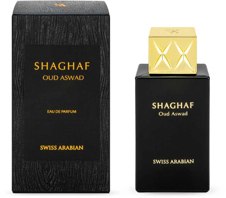 Swiss Arabian Shaghaf Oud Aswad EDP parfumuotas vanduo unisex, 75 ml