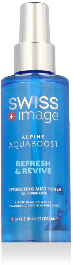 Swiss Image Alpine Aquaboost Refresh & Revive Hydrating Mist Toneris purškiamas tonikas, 150 ml
