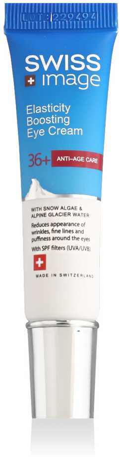 Swiss Image Anti-Age Care Elasticity Boosting Paakių kremas 36+ paakių kremas, 15 ml