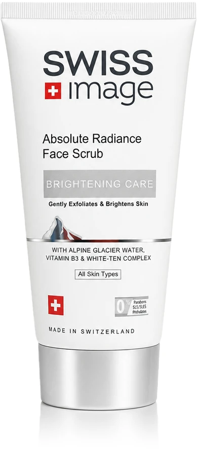„Swiss Image Brightening Care“ veido šveitiklis „Absolute Radiance“, 150 ml