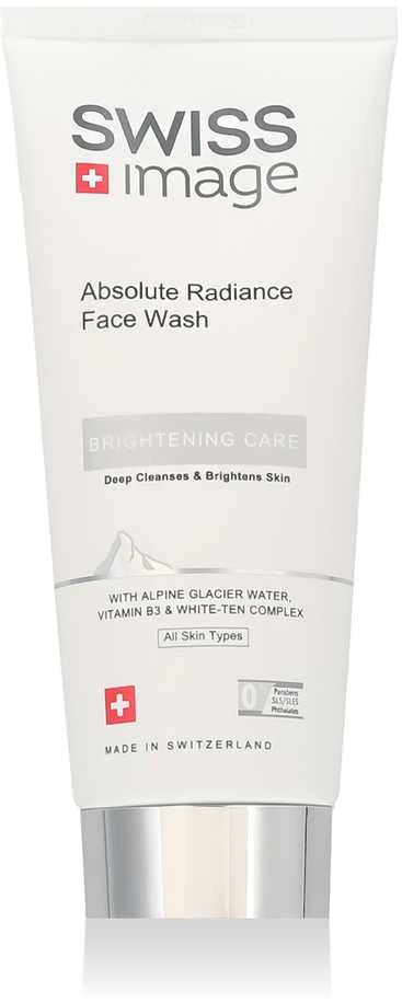 Swiss Image Šviesinamoji priežiūra „Absolute Radiance“ veido prausimosi valomasis gelis, 200 ml