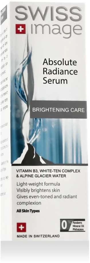 „Swiss Image Brightening Care Absolute Radiance“ serumas odai, 30 ml