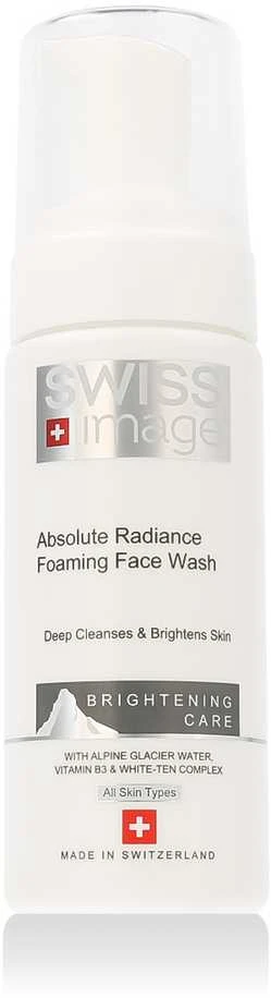 Swiss Image Brightening Care Absolute Radiance Foaming Face Wash putojantis veido prausiklis visiems odos tipams, 150 ml