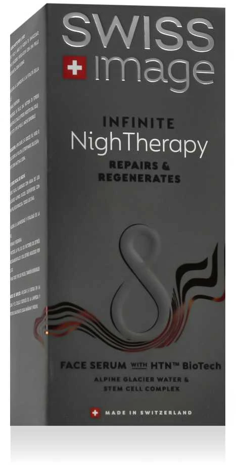 Swiss Image Infinite NighTherapy Repairs & Regenerates Face Serum naktinis veido serumas, 30 ml