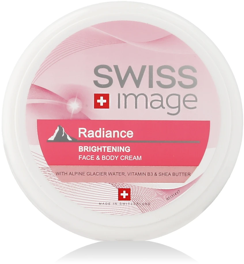 Swiss Image Radiance Brightening Face & Body Kreminis veido ir kūno kremas, 200 ml