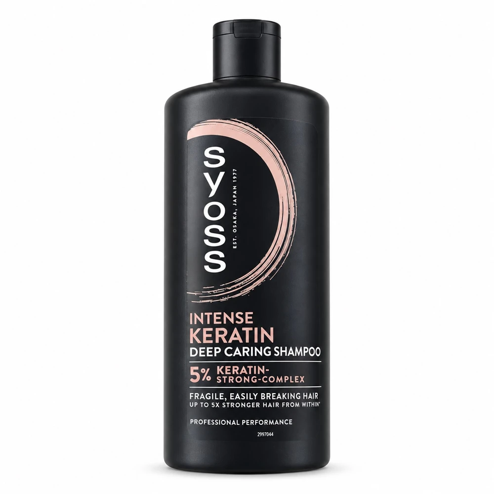 Syoss Keratin Šampūnas Šampūnas moterims, 440 ml
