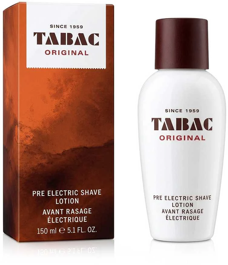 „Tabac Original“ apsauginis skutimosi skystis prieš ir po skutimosi, 150 ml