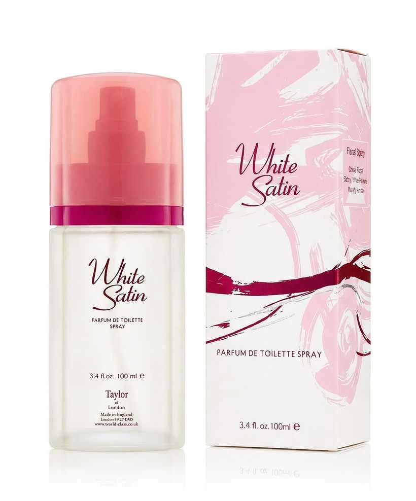 Taylor of London Baltas Satin EDT tualetinis vanduo moterims, 100 ml