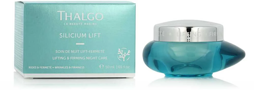 "Thalgo Silicium Lift" pakeliamasis ir stangrinamasis kremas "Rechargeable Night Kreminis" 50ml