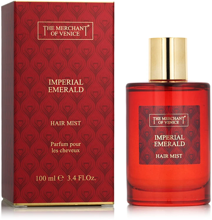 The Merchant of Venice „Venecijos pirklio“ imperatoriškasis smaragdas plaukų purškiklis, 100 ml