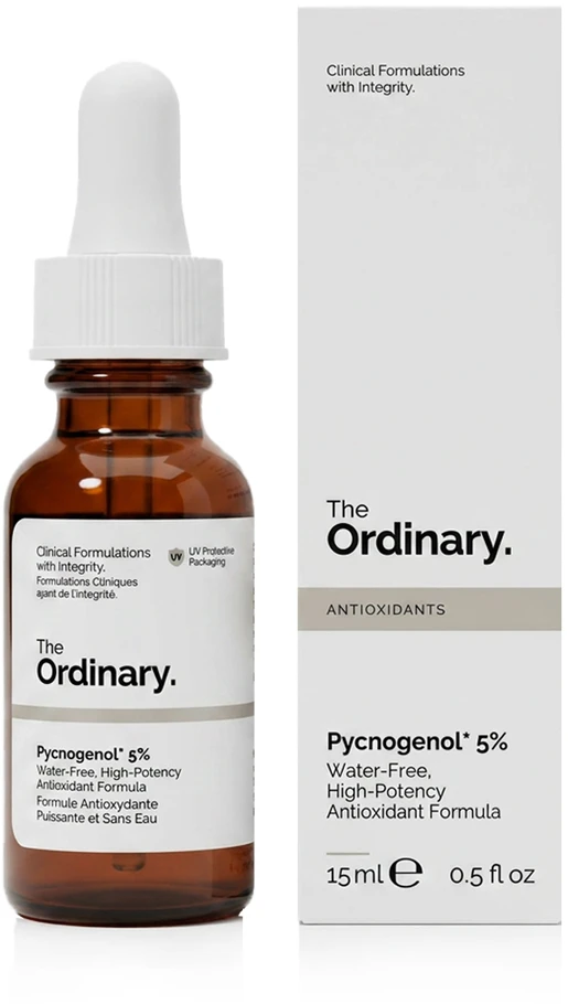 The Ordinary Pycnogenol 5% antioksidantų koncentratas veidui, 15 ml