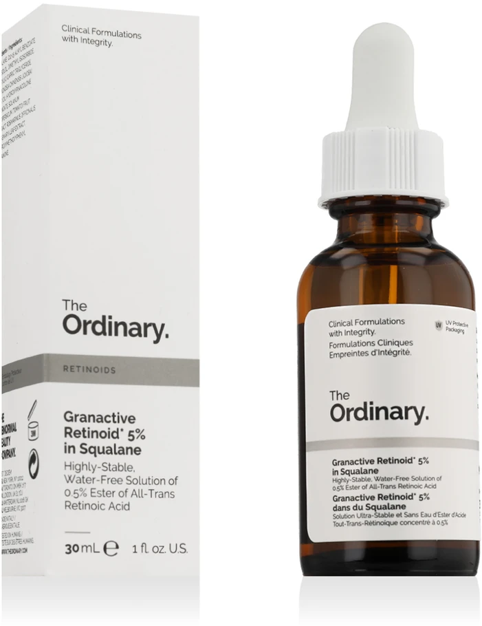 The Ordinary Įprastas granaktyvusis retinoidas 5%, 30 ml