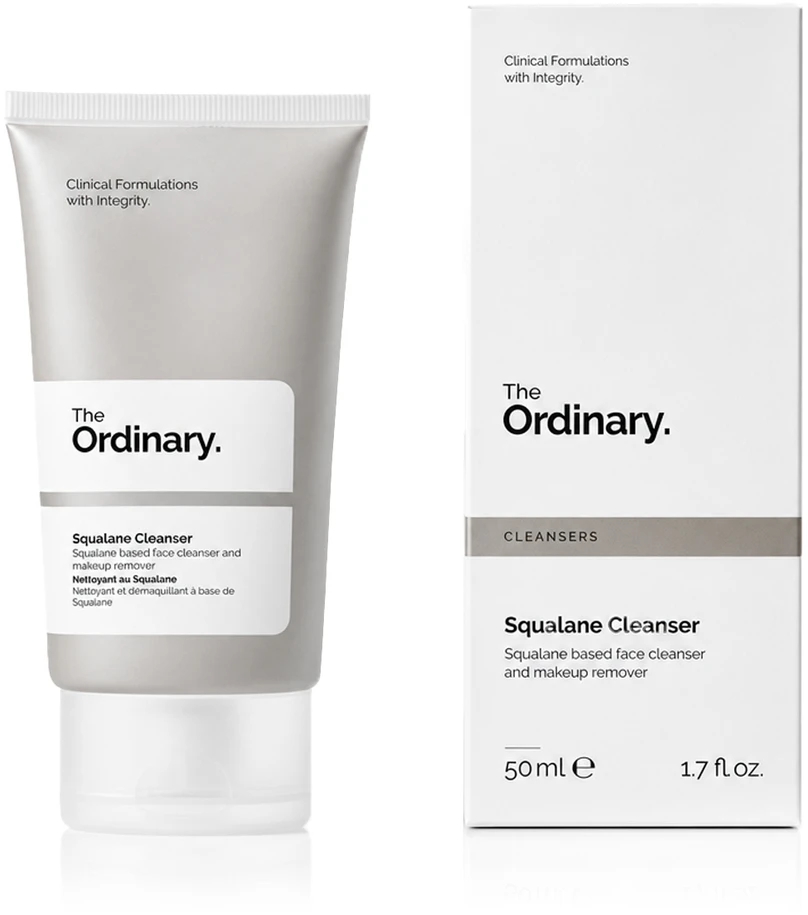 The Ordinary Squalane Valiklis drėkinamasis veido prausiklis, 50 ml