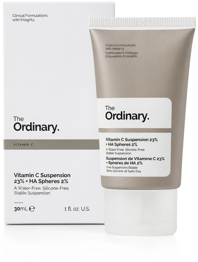 The Ordinary Vitamin C Suspension 23% + HA Spheres 2% koncentratas veidui, 30 ml