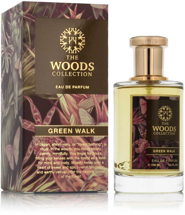 The Woods Collection Žalias Walk EDP parfumuotas vanduo unisex, 100 ml
