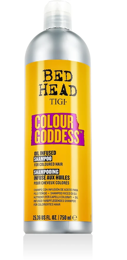 Tigi Bed Head Colour Goddess Oil Infused šampūnas dažytiems plaukams, 750 ml