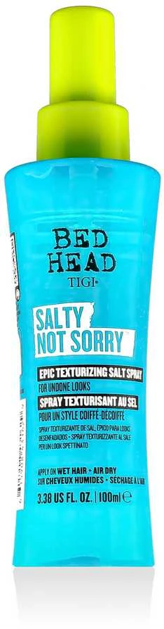 Tigi Bed Head Salty Not Sorry Purškiklis purškiklis plaukams su jūros druska, 100 ml