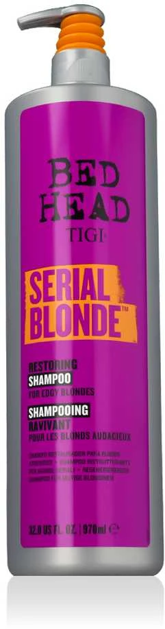 Tigi Bed Head Serial Skirtas šviesiems plaukams Violetinė tonuojantis šampūnas 970ml