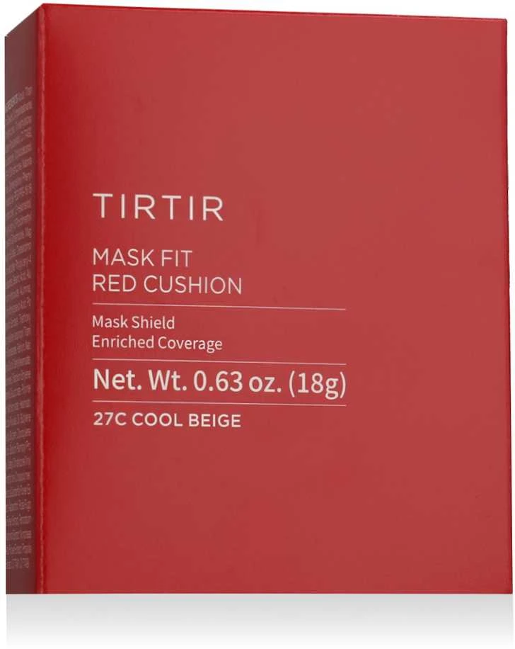Makiažo pagrindas TirTir Mask Fit Red Cushion, 18 g, 27C Cool Beige